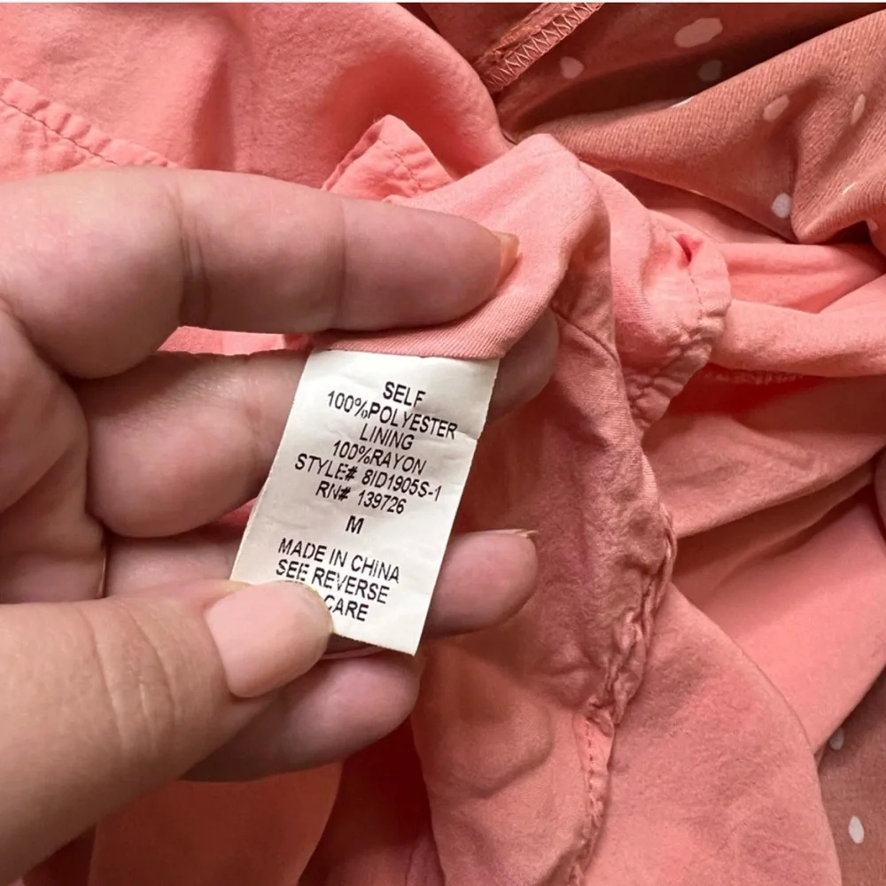 Wild Honey - Polka Dot Mini Dress - Size Medium - Picture 8 of 10